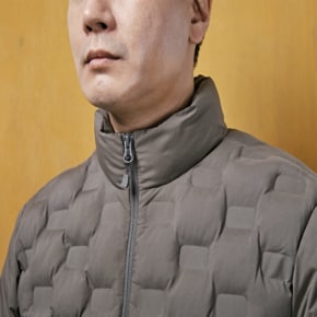 세이프티 겨울 간절기 튜브패딩자켓 볼패딩 충전재 투컬러 패딩집업