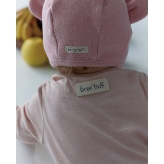 베어허그 Tencel long sleeve & leggings set - light pink