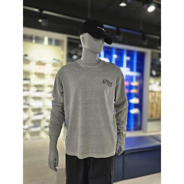 [파주점] 유니 피그먼트 다잉 긴팔티셔츠 (FS253RL01X004-CGY)006