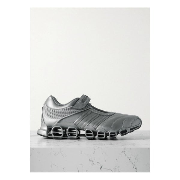 타콰 빈트 알리 메가라이드 메탈릭 가죽 메시 스니커즈 실버 1647597355691972