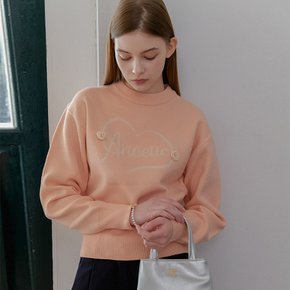 ANC HEART ROSE KNIT_PEACH