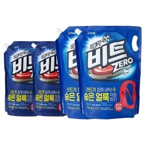 비트 제로 진드기 액체세제 일반용 1.55L x2 + 파우치 2.L x2