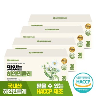 참앤들황토농원 맛있는 하얀민들레즙 30포 4박스