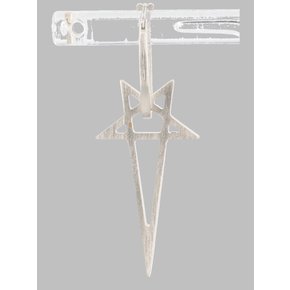 [해외배송] 26 F/W 릭오웬스 ORECCHINO PENTAGRAM RJ0000067_MMT128 B0042192208