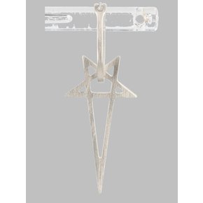 [해외배송] 26 F/W 릭오웬스 ORECCHINO PENTAGRAM RJ0000067_MMT128 B0042192208