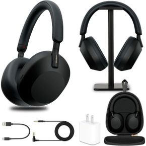 미국 소니 헤드셋 Sony WH-1000XM5 Wireless Noise Canceling Headphones with Auto Optimizer C