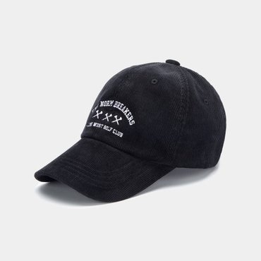 제이미웨스트 골프클럽 코듀로이 볼캡 (블랙) JSD-CP009BK3