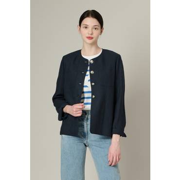 BCBG 올앤선드리 리아 린넨JK(A4M4J139)
