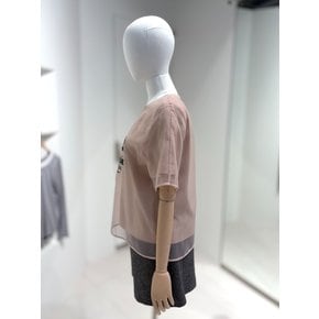 [부산점] 프린트 시스루 티셔츠 D243MSC018