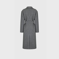 Shawl Collar Felt Coat