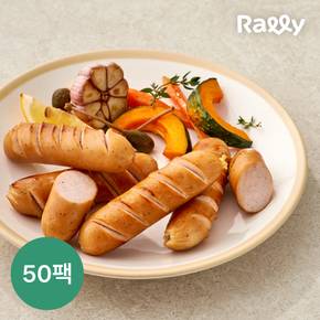 [랠리] 탱글 닭가슴살 소시지 훈제맛 100g 50팩