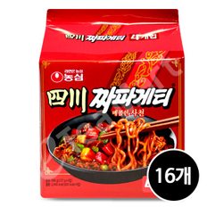 농심 사천짜파게티 137g x 16입