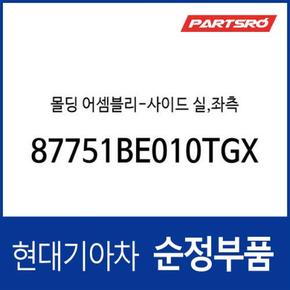 사이드 실 몰딩(사이드스커트),좌측 (87751BE010TGX) 디 올 뉴 코나 (SX2), 디 올 뉴 코나 (SX2) 하이브리드