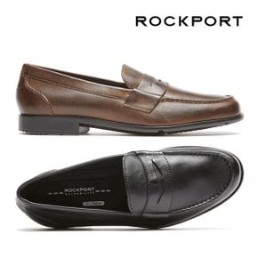 락포트 남성 클래식 페니 로퍼 블랙 다크브라운 Rockport M76443 M76444 2종