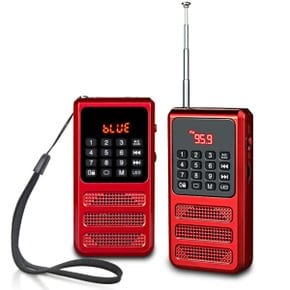 LED 블루투스 스피커 FM라디오 캠핑/휴대용/판촉 효도라디오 재난 지진대비 전쟁대비 비상라디오 HYO100