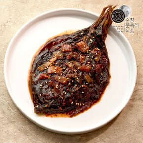 순창문옥례식품 명인 양념깻잎 장아찌 150g 파우치