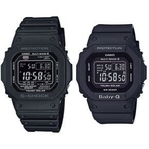 [카시오]CASIO 맨즈 레이디스 G쇼크×베이비 G 페어 워치 디지털 GW-M5610U-1BJFBGD-5000MD-1JF