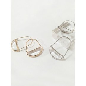 Frame Glass Earring