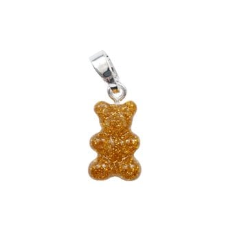 크리스탈헤이즈 크리스탈 헤이즈 Nostalgia Bear Pendant - 24K-Silver