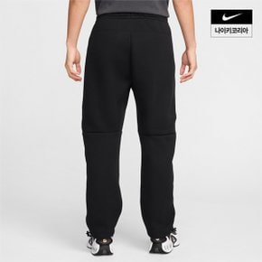 맨즈 나이키 테크 플리스 오픈 헴 팬츠 NIKE HJ6534-010