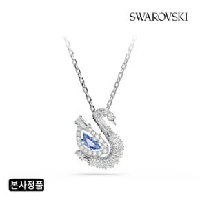 [본사정품/쇼핑백증정] Swan 블루 로듐 목걸이 5723389