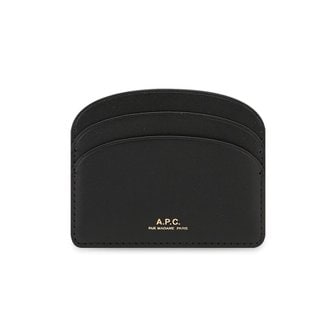 아페쎄 스크래치_아페쎄 여성 하프문 블랙 카드지갑 PXAWV F63270 LZZ(181882)