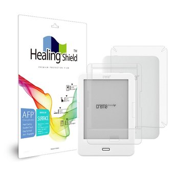 Healing Shield 예스24 크레마 사운드업 올레포빅 액정보호필름1매 외부보호필름 세트