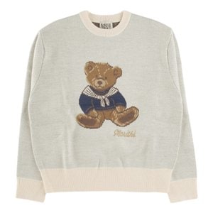 마리떼 DOODLE BEAR SWEATER MFG44FKN108-IVR