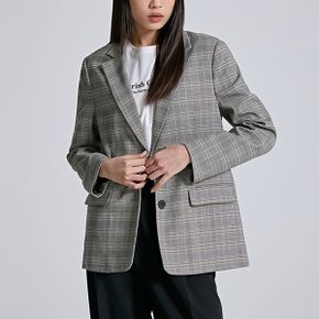 베이직 체크 자켓  SPJKC23W22 T _P396685701
