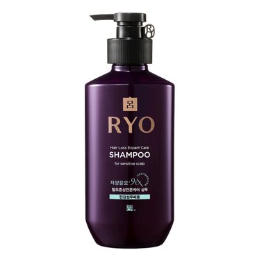 신세계 규격 아모레 려 자양윤모 9EX 탈모증상전문케어 민감성두피용 400ml