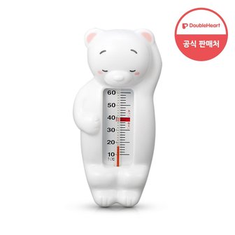 더블하트 신생아 탕온계 아기 욕조 물온도계(북극곰)