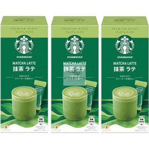 일본 스타벅스 프리미엄 말차 라떼 스틱 커피 4개입 3팩 일본커피