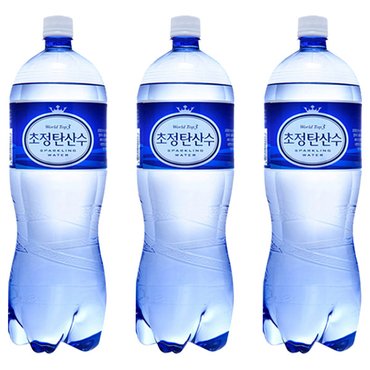  [일화] 초정탄산수(대용량) 1.5L x 12페트 탄산수 플레인