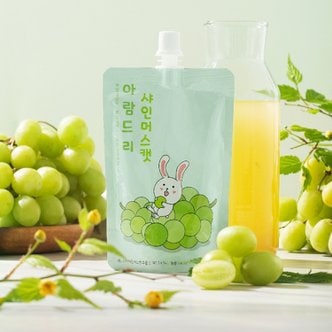 오렌지나무 (아람농장) 아람드리 샤인머스켓 주스 138ml 10팩