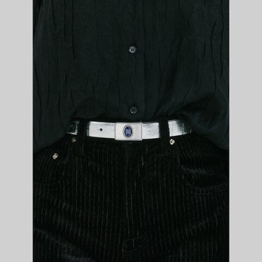 EENK ZEMEN Reversible Pendant Belt - Silver
