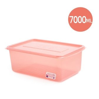  미라네주방 김치보관 김치통 미라클통 황토 7000ml