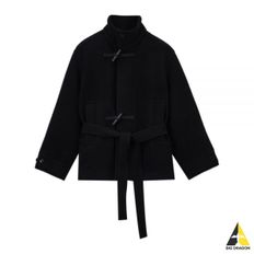 르메르 24FW SHORT BATHROBE DUFFLE COAT (CO1085 LF1116 999) (숏 배스로브 더플 코트)