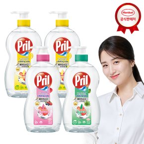 프릴 베이킹소다 700ml x4개 주방세제