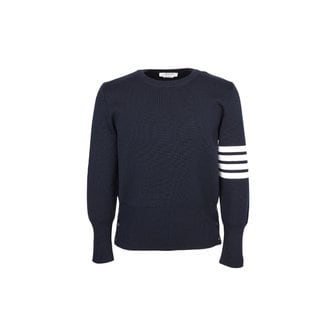 톰브라운 25FW 4바 밀라노 스티치 클래식 풀오버 니트 네이비 MKA189A 00014 415