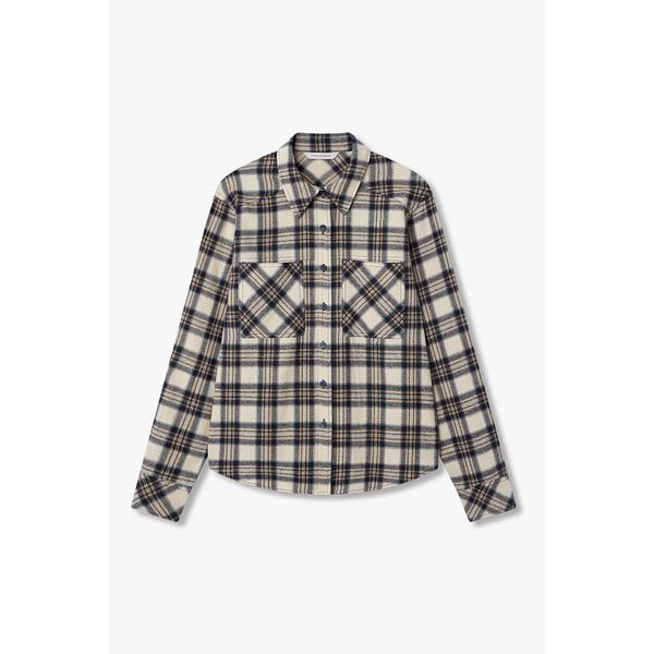 체크 패턴 스탠다드 셔츠 7125460700103