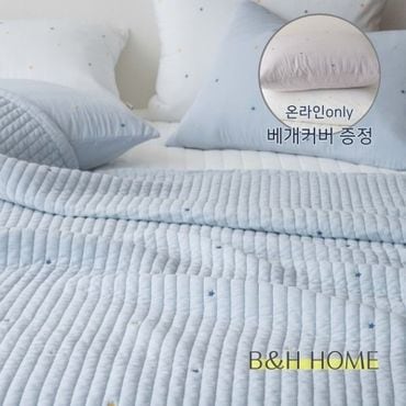 NS홈쇼핑 별밤 순면 모달 알러지케어 워싱 면 스프레드 패드 침대 이불 S..[34726508]