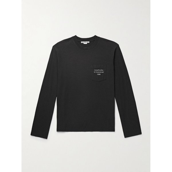 에덴 U 1996 로고 프린트 코튼 헴프 블렌드 티셔츠 46376663162902312