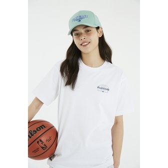 NBA PLAY GAME 스몰로고 반팔 티셔츠 N242TS011P