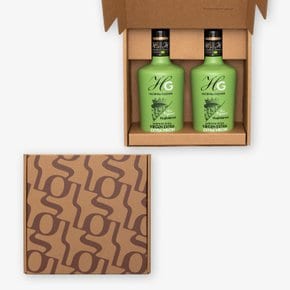 유기농 지중해 선물세트 34호 (HG 하시엔다구즈만 올리브오일 오히블랑카 500ml 2병)