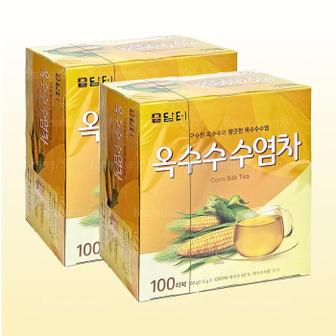 셀러허브 담터 옥수수 수염차 100T x 2개 / 국산차 티백 (S44962722)