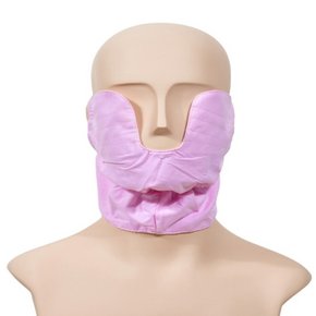볼 눈가부터 턱밑까지 자외선 UV 차단 무지 볼 마스크 숨쉬기 편한 패션 수영장 운동 골프 자외선