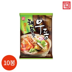 한성기업 해물맛 우동 (1인분) 212g x 10봉