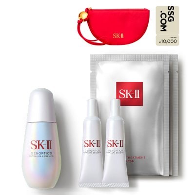 [1MC]SK-II 제놉틱스 울트라오라 에센스 50ml 세트 (1만원 모바일 상품권)+파우치증정