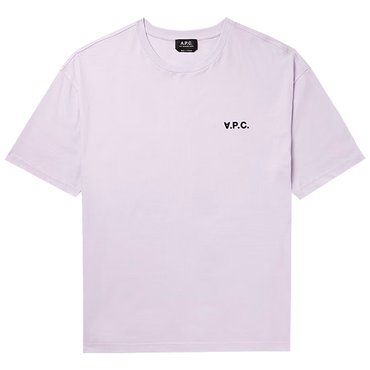 아페쎄 남성 JOACHIM 반팔 티셔츠 COFDW H26295 HAD LILAC [APC068li]