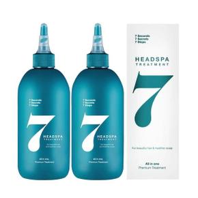 헤드스파7 파란눈 블랙 트리트먼트 300ml 2개 (앰플투크림)